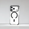 Super Shield Phone Case Clear and Black / iPhone 17 Spectre Magsafe iPhone 17 Case