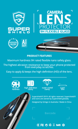 Super Shield Screen Protectors SUPER SHIELD Anti-Shock iPhone Camera Film Protector