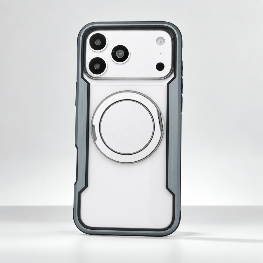 Fone King Phone Case Metallic Silver / iPhone 18 Pro Super Shield Defense Hybrid Case for iPhone 18 Pro & Pro Max
