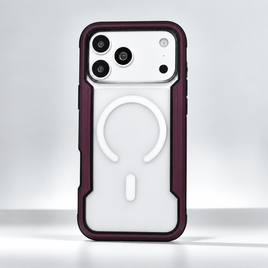 Fone King Cherry Red / iPhone 18 Pro Super Shield Defense MagSafe Case for iPhone 18 Pro & Pro Max