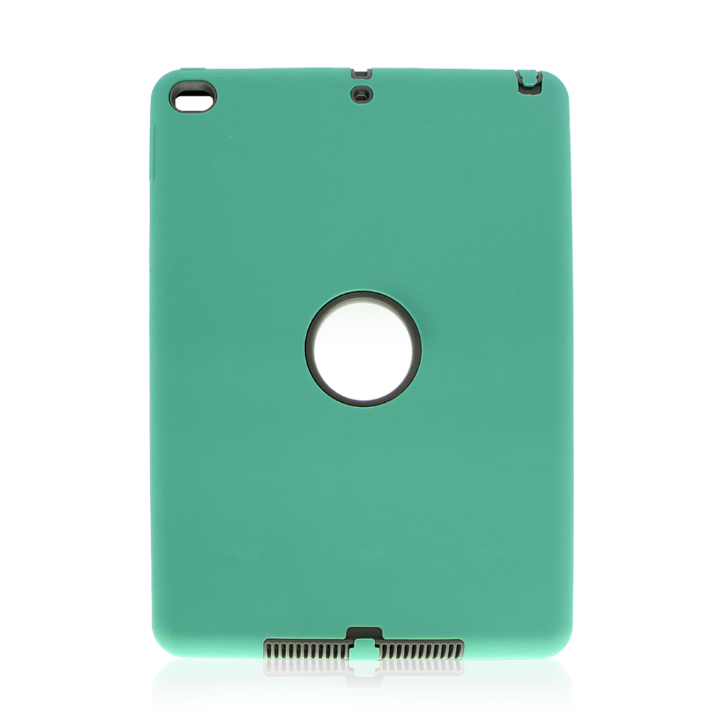 Super Shield iPad & Tablet Cases GREEN/GREY SUPER SHIELD  PROTECTIVE RANGE RUBBER BOUNCE IPAD AIR 2