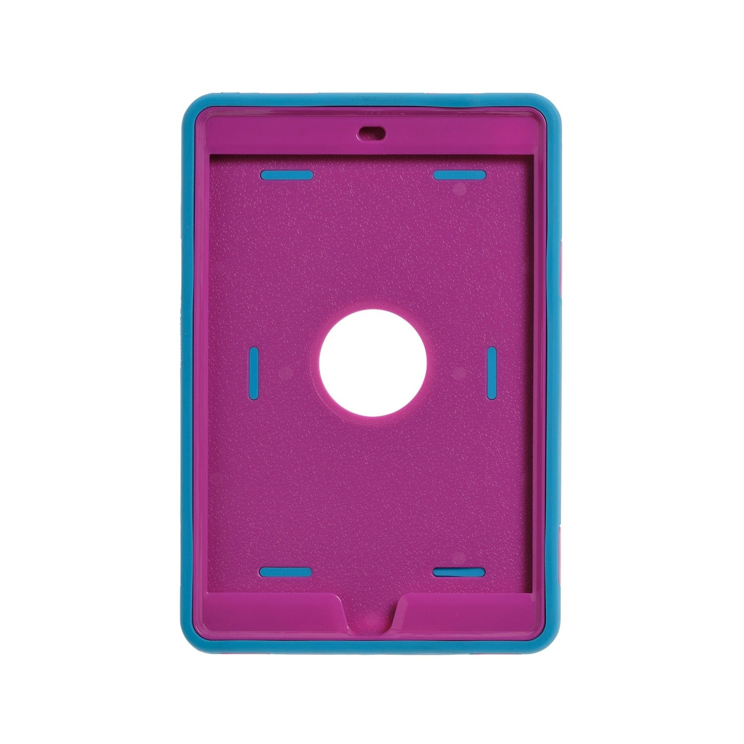 Super Shield iPad & Tablet Cases SUPER SHIELD  PROTECTIVE RANGE RUBBER BOUNCE IPAD MINI 1/2/3#Colour_Blue on Pink 