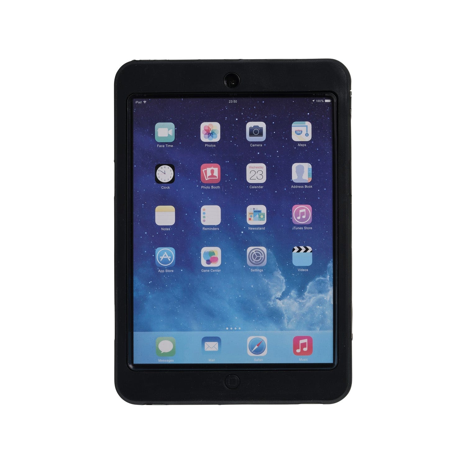 Super Shield iPad & Tablet Cases SUPER SHIELD  PROTECTIVE RANGE RUBBER BOUNCE IPAD MINI 1/2/3#Colour_Black 