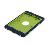 Super Shield iPad & Tablet Cases SUPER SHIELD  PROTECTIVE RANGE RUBBER BOUNCE IPAD MINI 1/2/3#Colour_Navy on Yellow Green