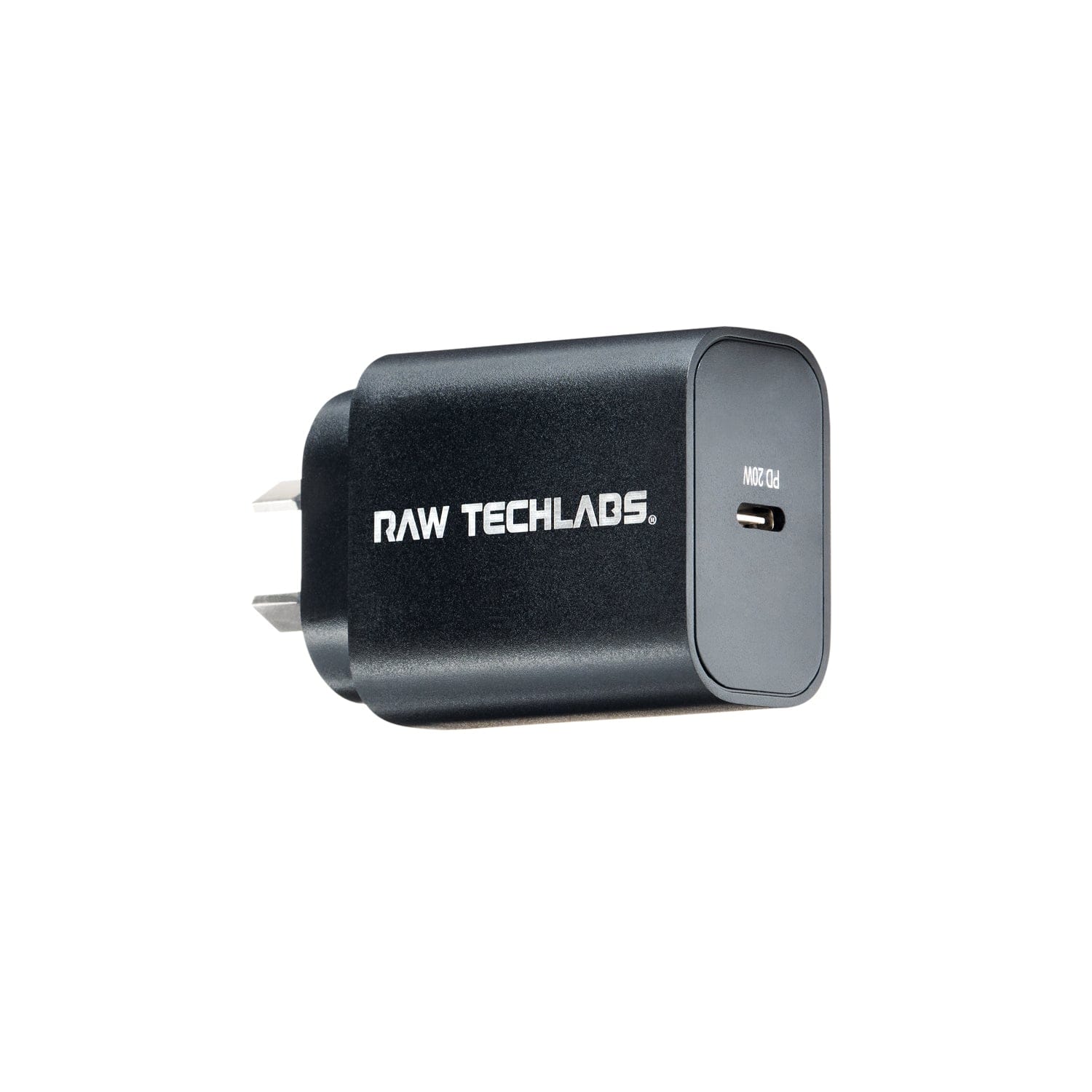 Raw TechLabs Cables & Chargers Black Super Speed Wall Charger 20W#Colour_black