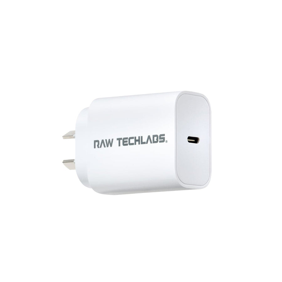 Raw TechLabs Cables & Chargers White Super Speed Wall Charger 20W#Colour_white