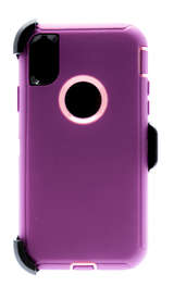 Super Shield Phone Cases Purple on Pink / iPhone XR SUPERSHIELD  RUGGED CASE IPHONE X / XS / XR / XS MAX