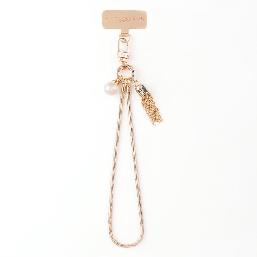 Amy Taylor X Hitched Hand Straps Gold The Athena Hand Strap