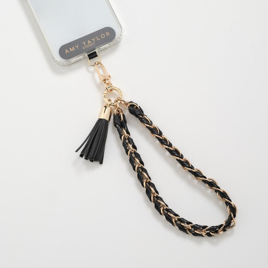 Amy Taylor X Hitched Crossbody Straps Black / Gold The Nyx Hand Strap