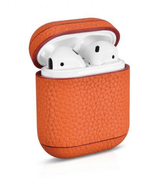 The Personal Print Audio Accessories AirPod 2nd Gen / Orange THE PERSONAL PRINT Nappa Leather EarPods Case