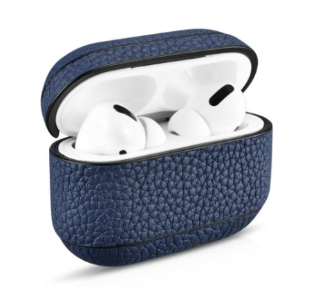 The Personal Print Audio Accessories AirPod Pro / Blue THE PERSONAL PRINT Nappa Leather EarPods Case