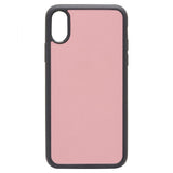 TPU Phone Cases PINK TPU  CASE  GENUINE NAPPA  IPHONE X/XS