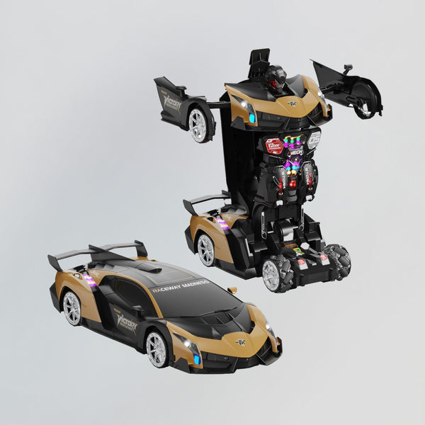 Fone King Gold Transformer RC Car