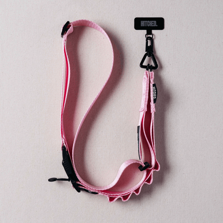 Hitched Crossbody Straps Loop Pink Trinity