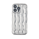 Super Shield Phone Case Silver / iPhone 16 Pro Max Wave iPhone Case#Colour_Silver