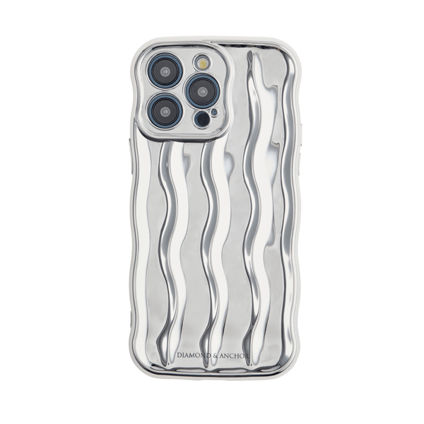 Super Shield Phone Case Silver / iPhone 16 Pro Max Wave iPhone Case#Colour_Silver